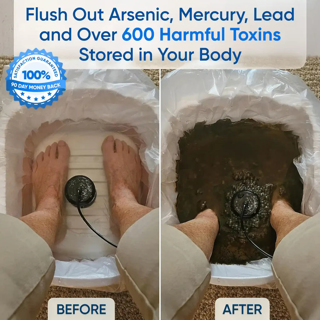 Healifeco Ionic Foot Spa Remove Toxins and Heavy Metals for a Healthier Life
