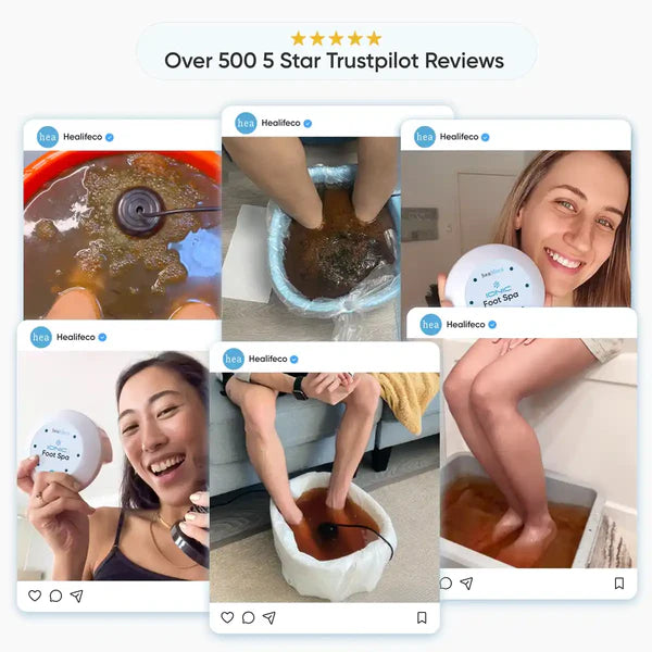 Healifeco Ionic Foot Spa Remove Toxins and Heavy Metals for a Healthier Life
