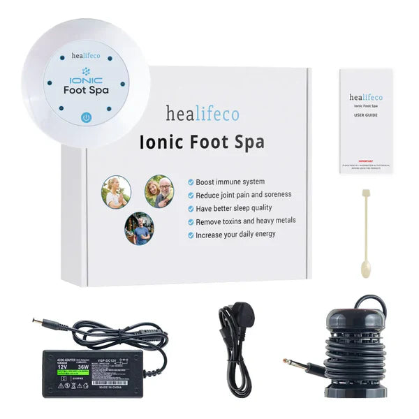 Healifeco Ionic Foot Spa Remove Toxins and Heavy Metals for a Healthier Life