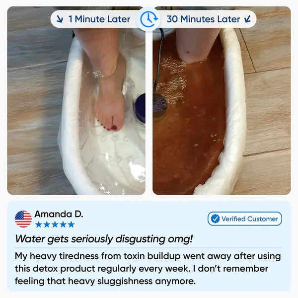 Healifeco Ionic Foot Spa Remove Toxins and Heavy Metals for a Healthier Life