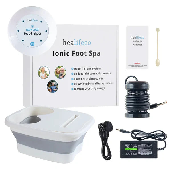 Healifeco Ionic Foot Spa Remove Toxins and Heavy Metals for a Healthier Life