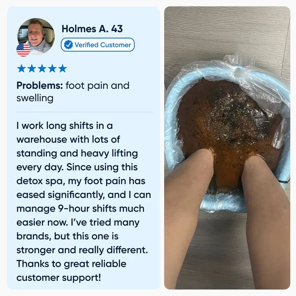 Healifeco Ionic Foot Spa Remove Toxins and Heavy Metals for a Healthier Life