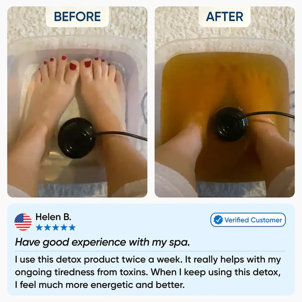 Healifeco Ionic Foot Spa Remove Toxins and Heavy Metals for a Healthier Life