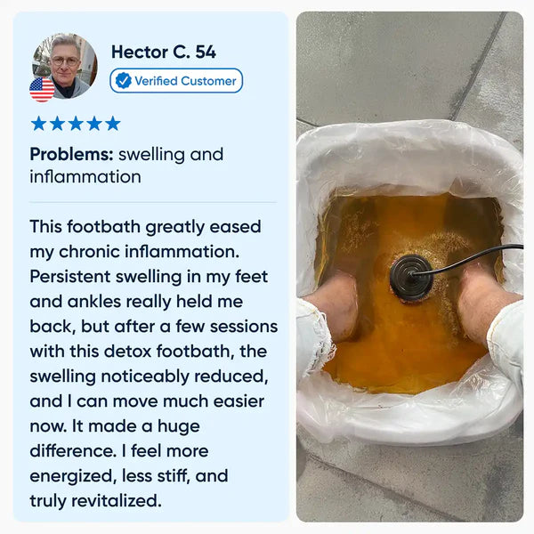 Healifeco Ionic Foot Spa Remove Toxins and Heavy Metals for a Healthier Life