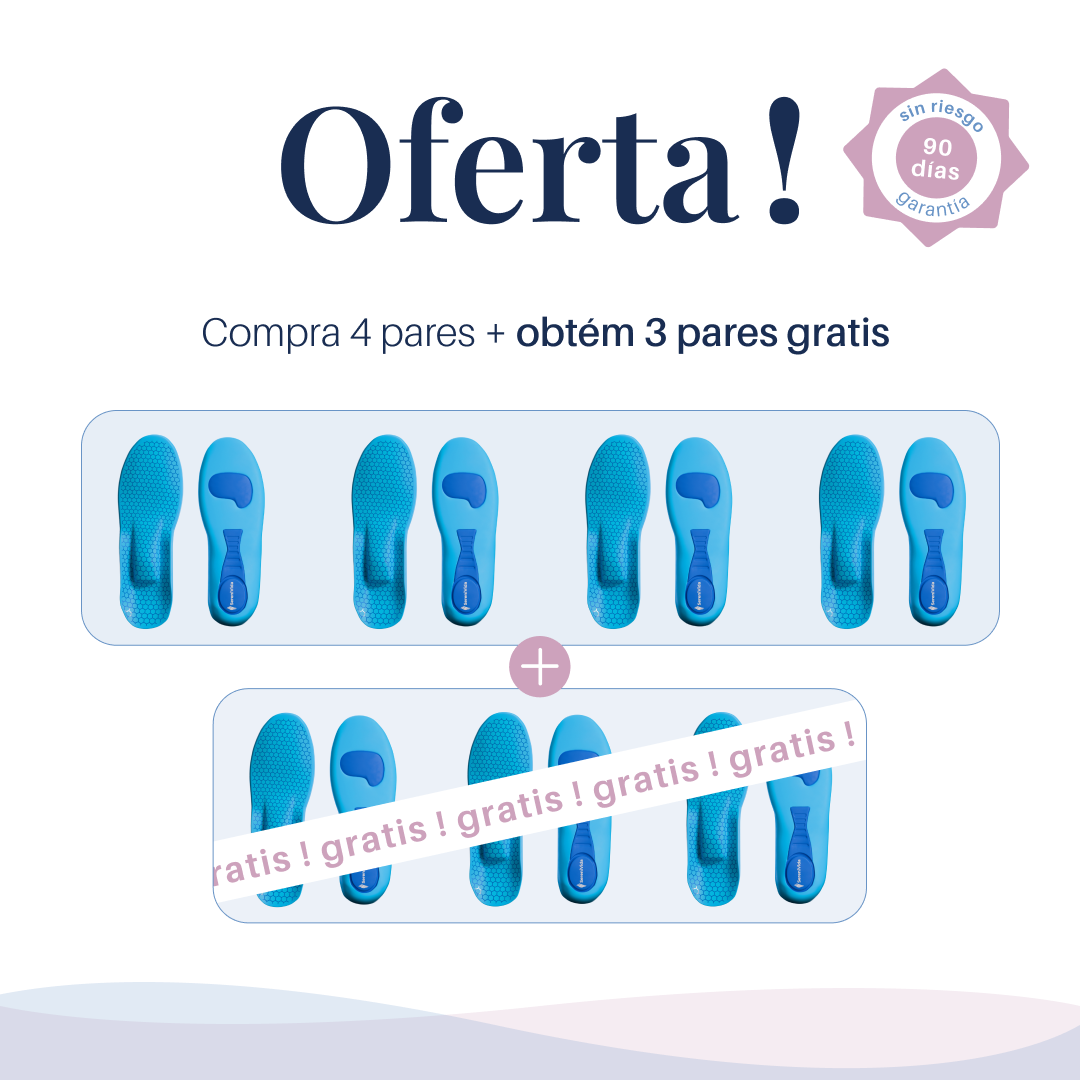 Plantillas ComfyFeet™️ - Disfruta de días sin dolor, sin tratamientos caros ni visitas al médico...