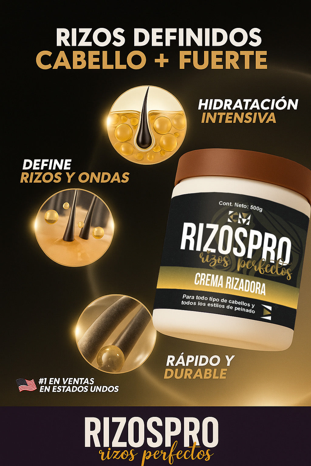 Rizos Definidos y Brillantes